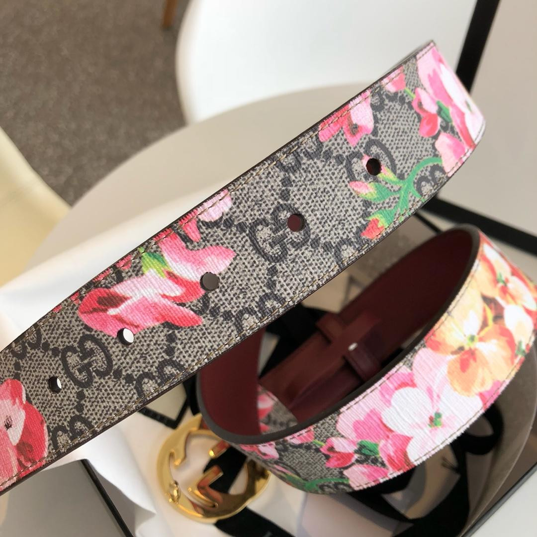 G*u*i gg blooms belt 370543-1