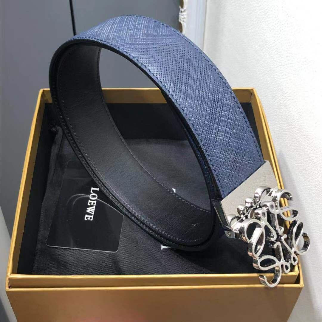 loewe anagram belt 4cm adj/rev 526.88.016