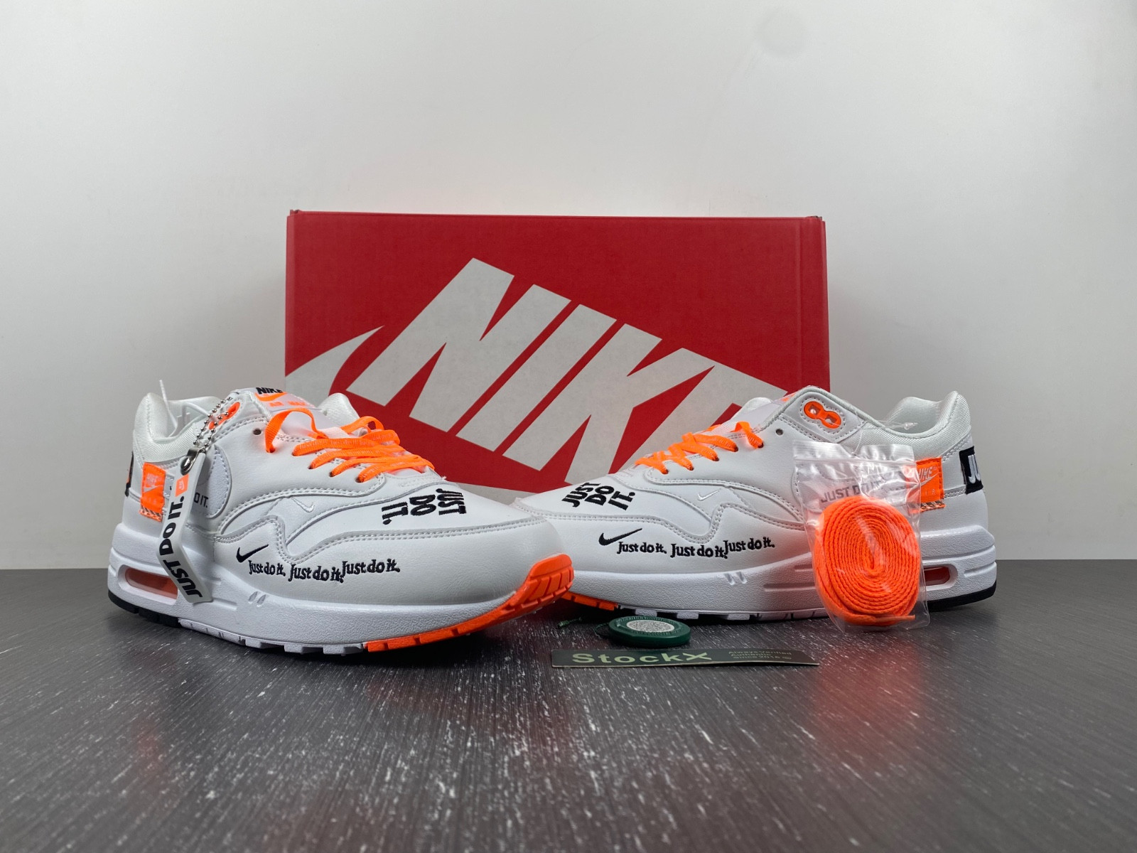 nike air max 1 just do it pack white men