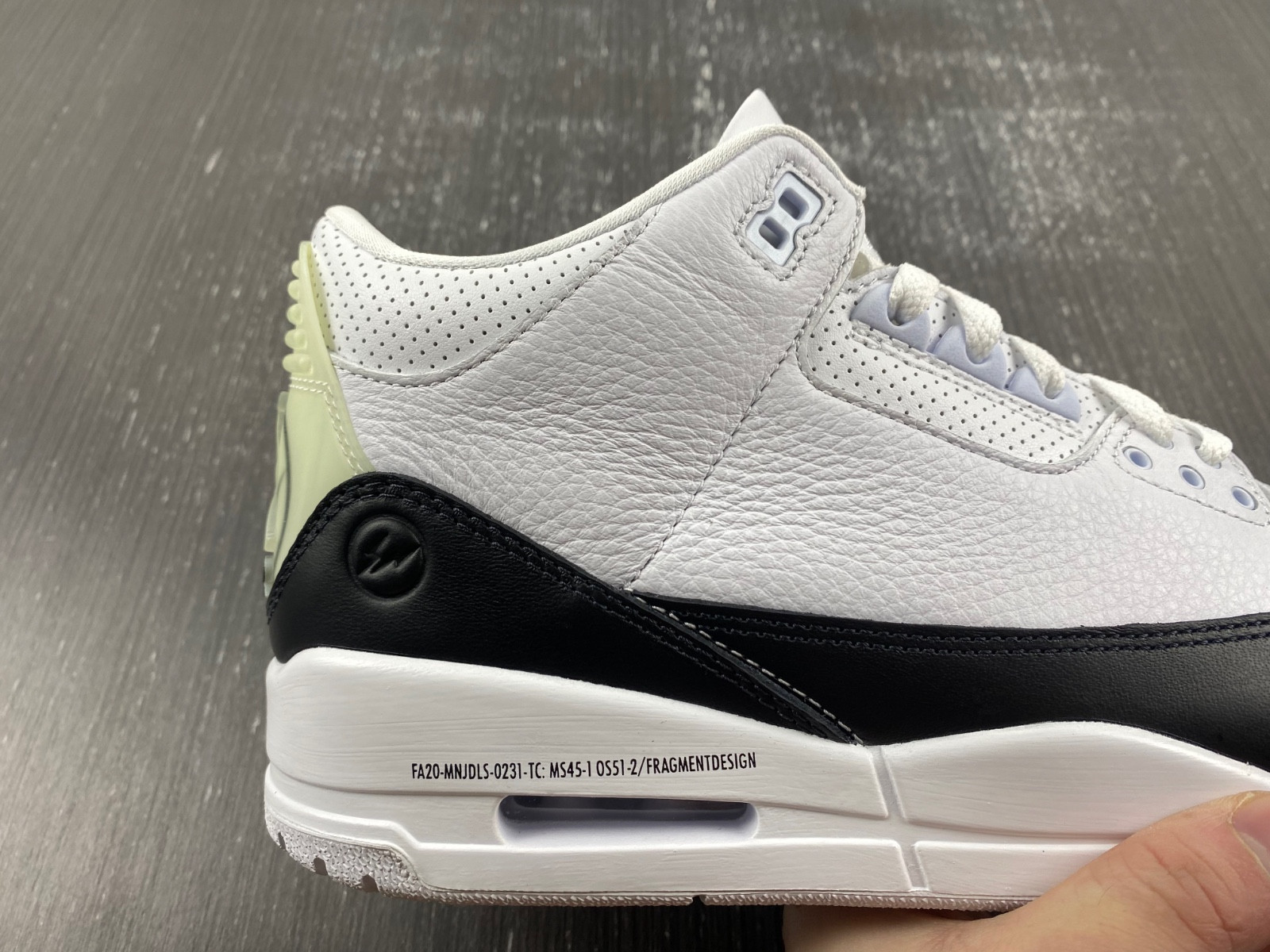 air jordan 3 sp “white/black da3595-100