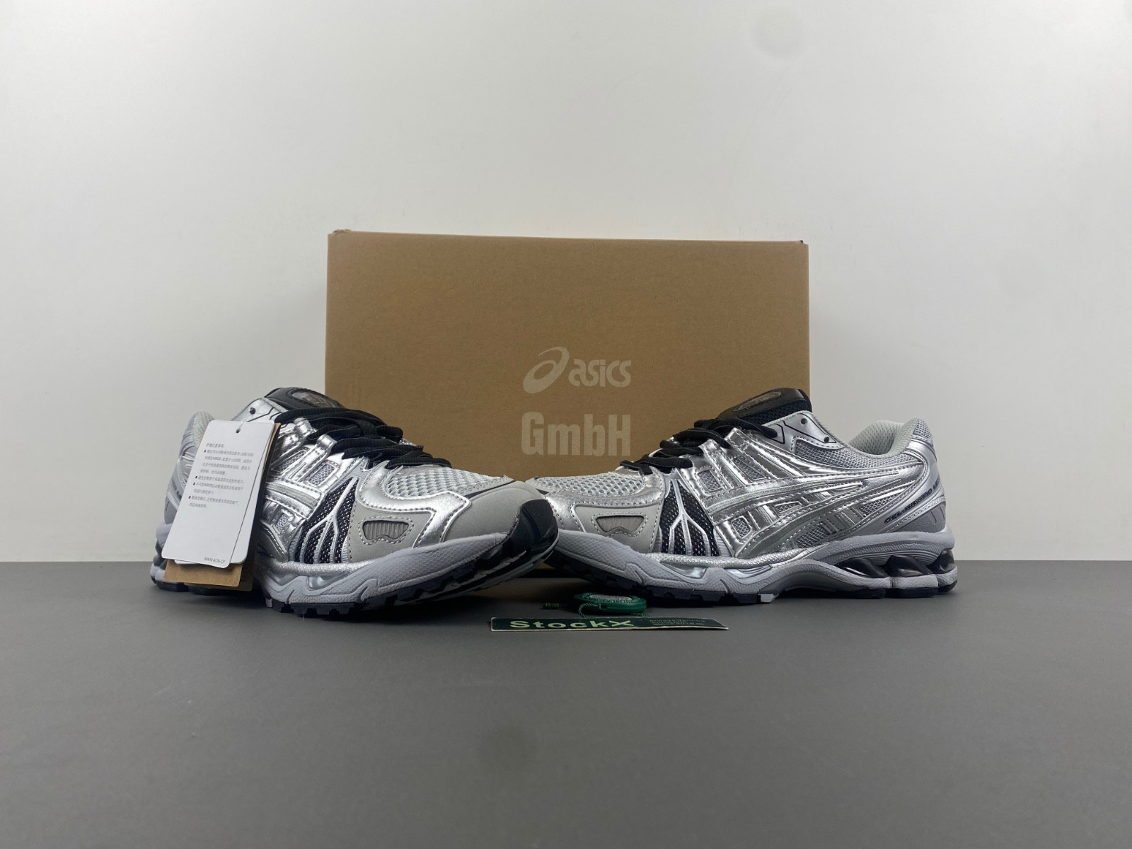 As*ic*s gel-kayano legacy pure silver men