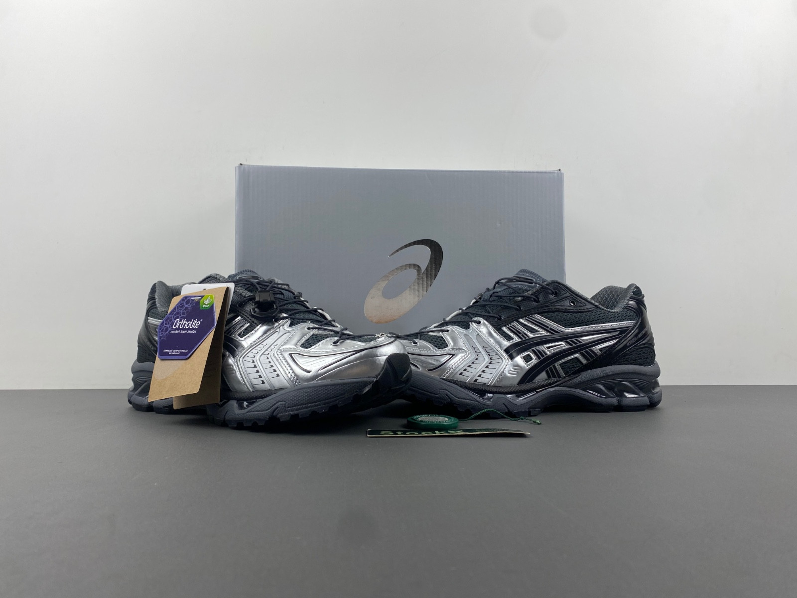 As*ic*s unaffectd x k14 gel-kayano black/grey 1201a922‑020