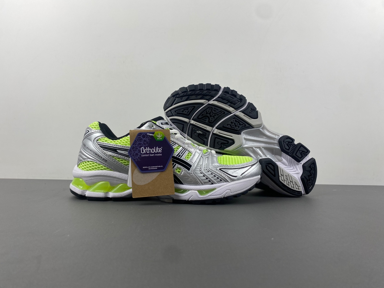 As*ic*s mesh-panelling lace-up sneakers 1202a056300