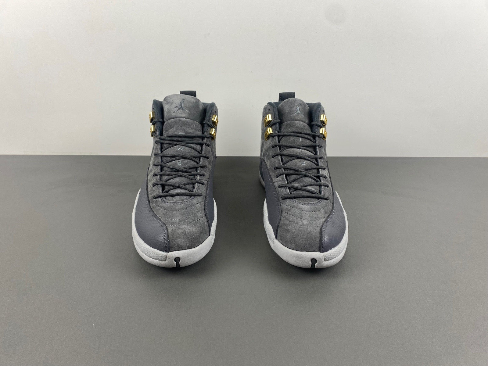 jordan 12 retro dark grey men