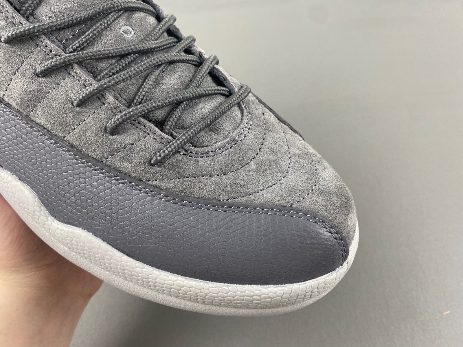 jordan 12 retro dark grey men