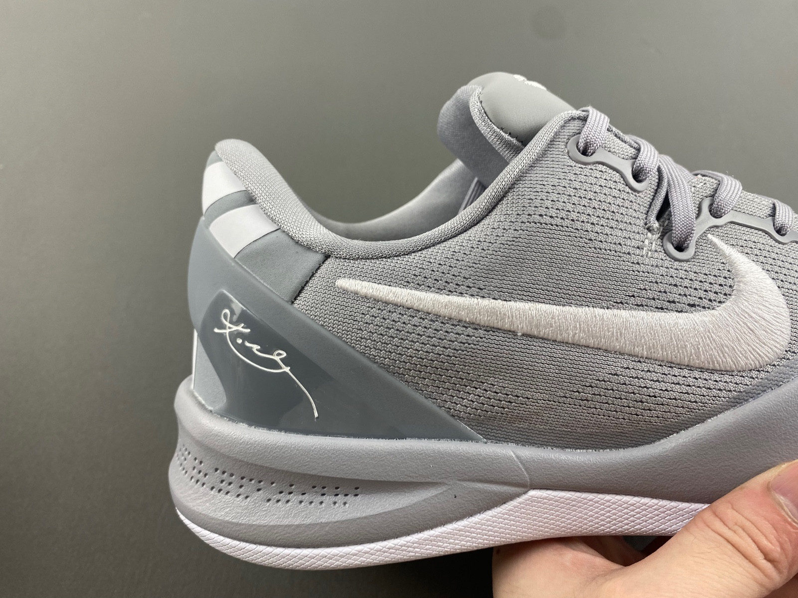 nike kobe 8 protro wolf grey hf9550-002