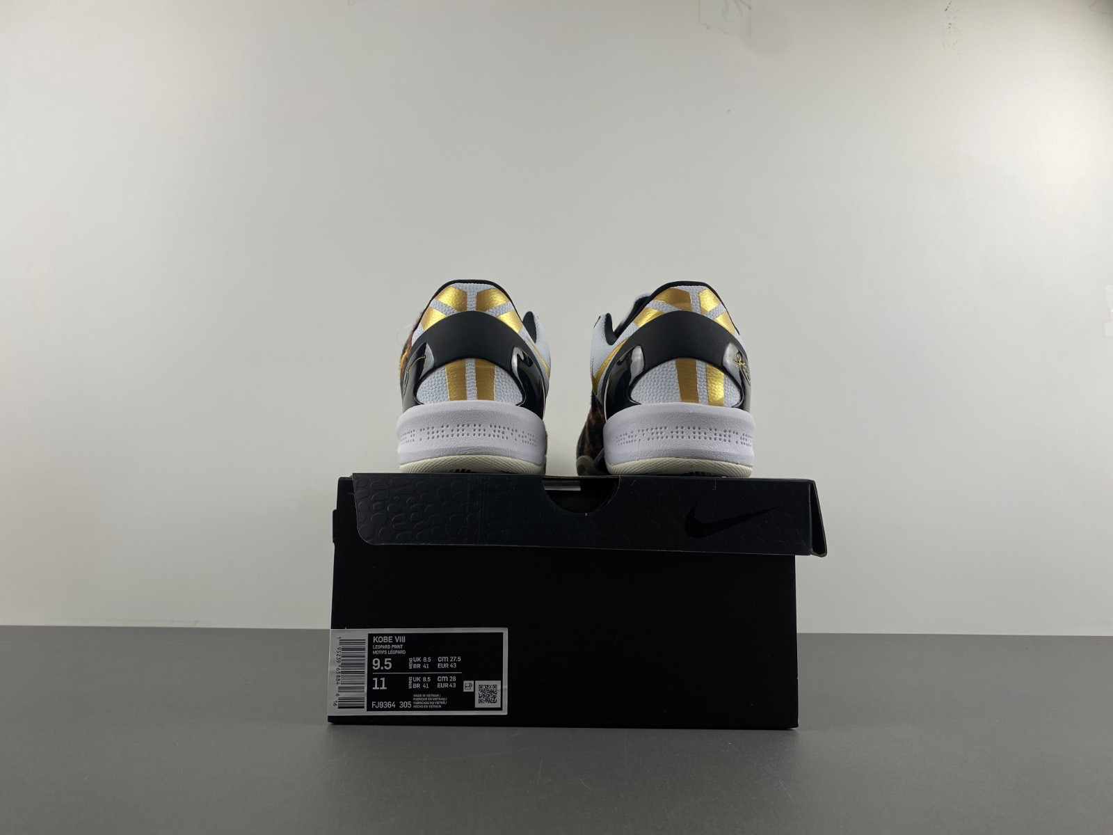 nike kobe 8 protro “leopard” pe fj9364-305