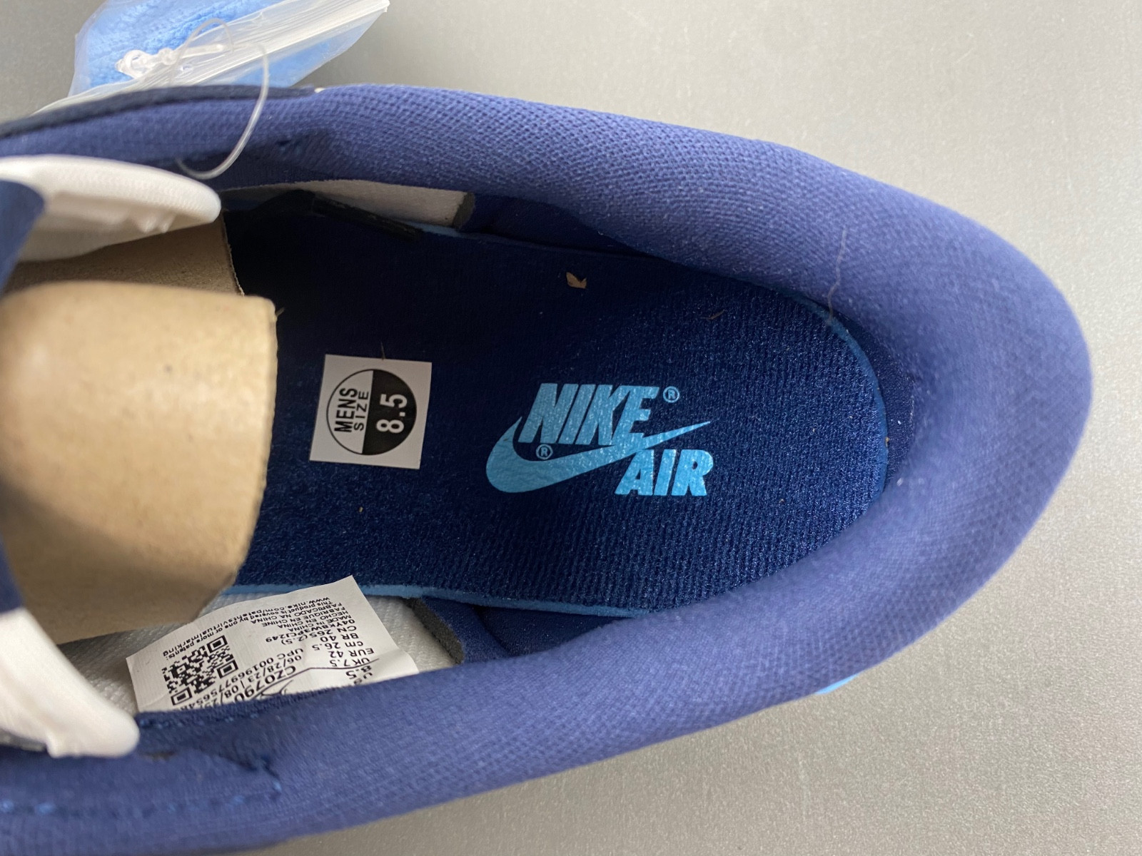 air jordan 1 low og “obsidian” cz0790-400
