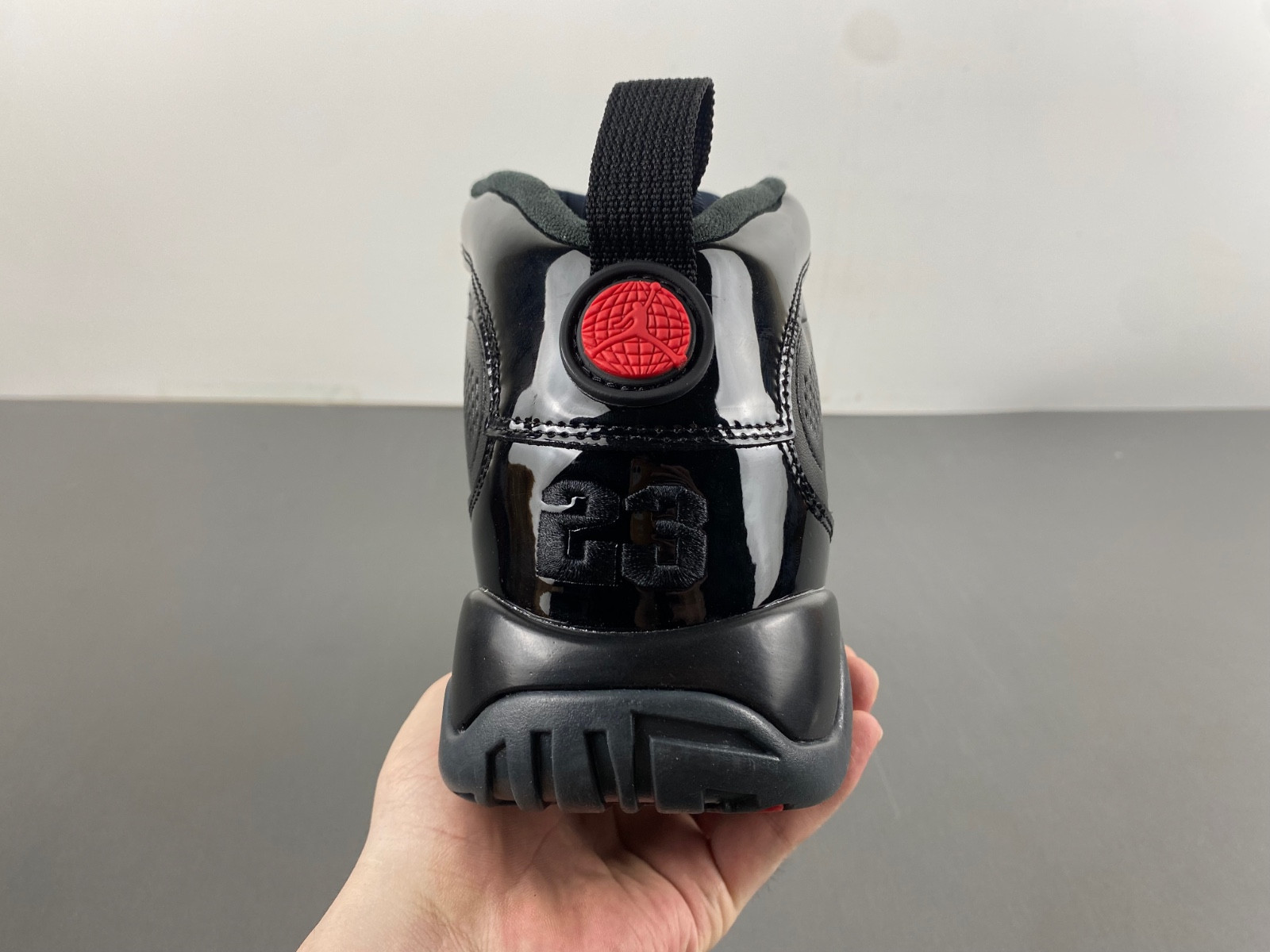 jordan 9 retro bred patent men