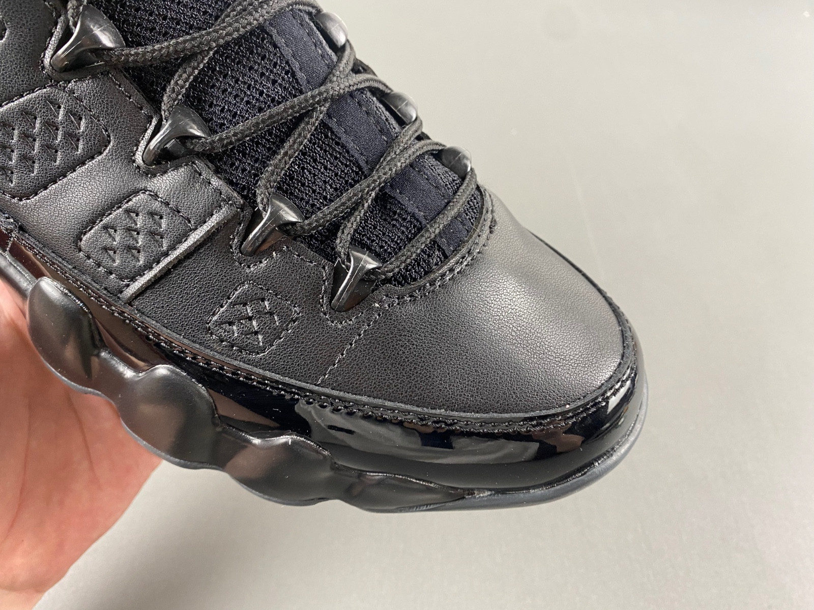 jordan 9 retro bred patent men