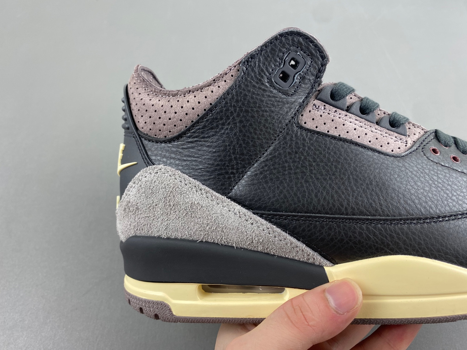 a ma maniére air jordan 3 black fz4811-001