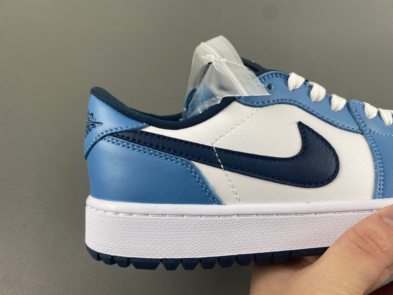 jordan 1 low golf white aegean storm men
