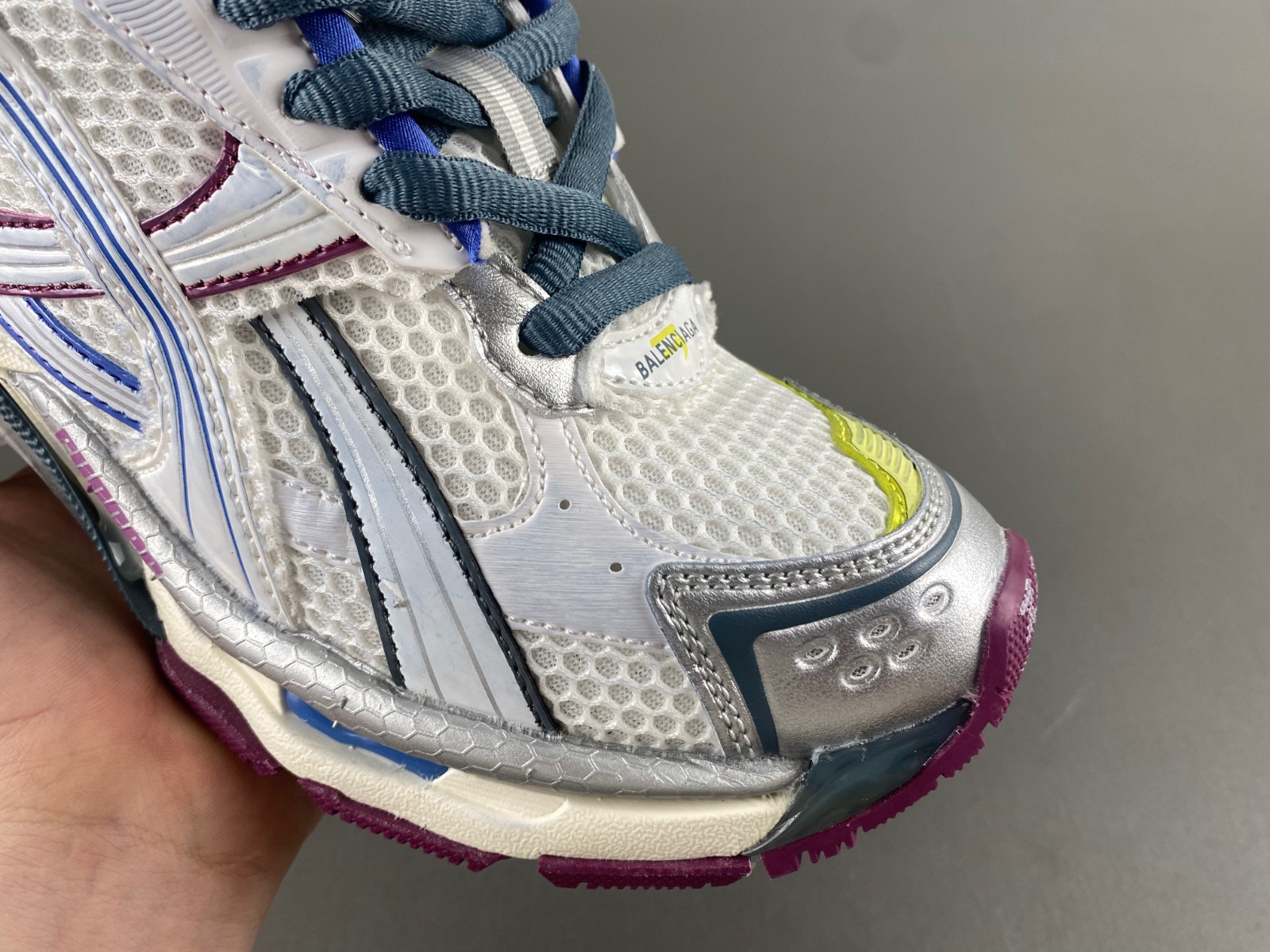 Ba*len*cia*ga runner sneaker in white