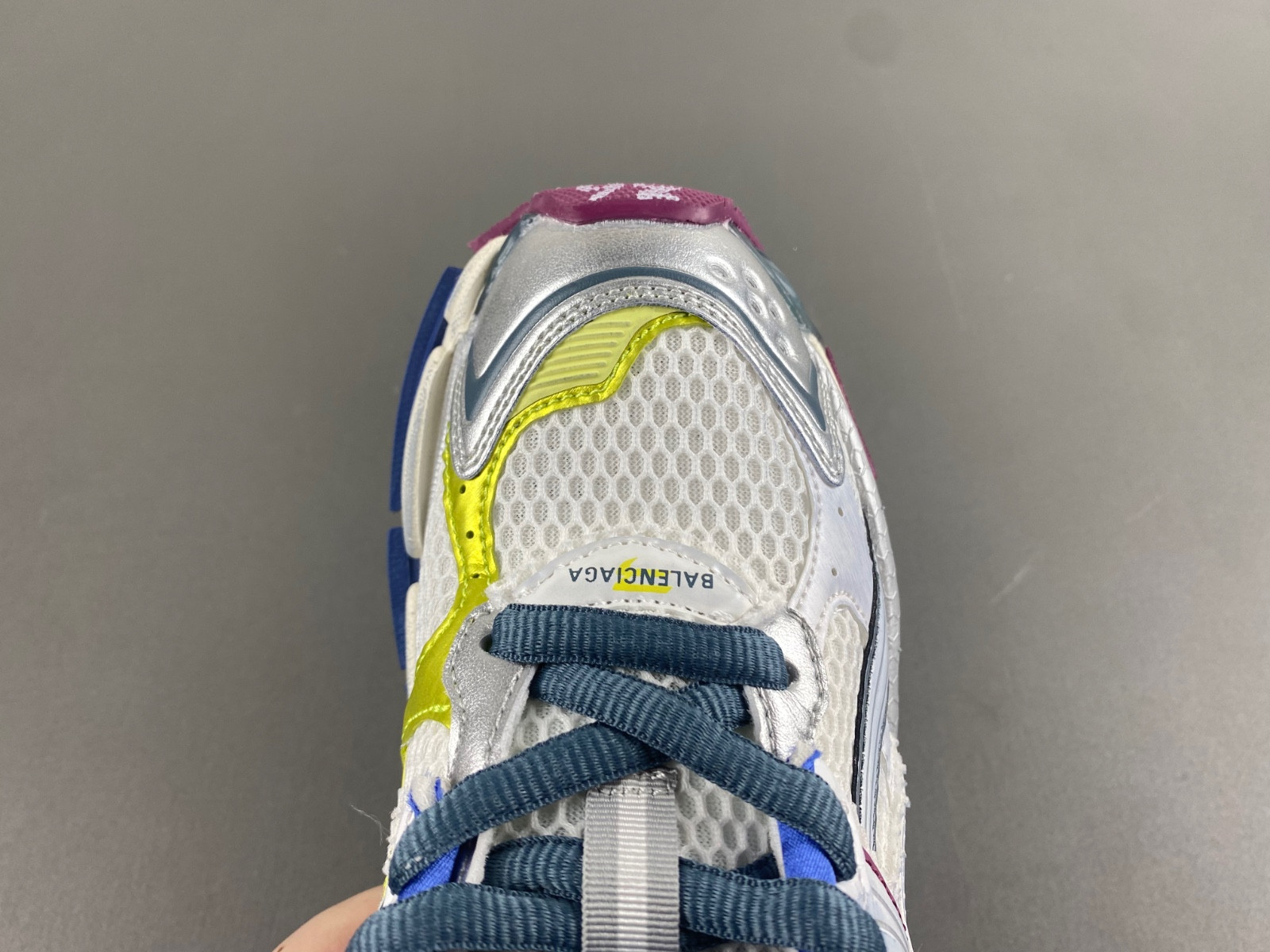 Ba*len*cia*ga runner sneaker in white