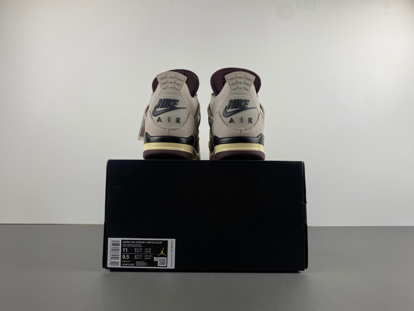 a ma maniére air jordan 4 fossil stone fz4810-200