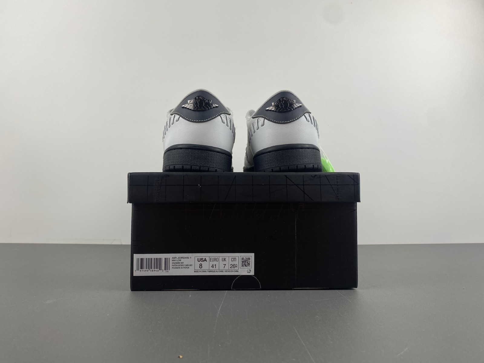 air jordan 1 low method of make "black cat" hm3689-001