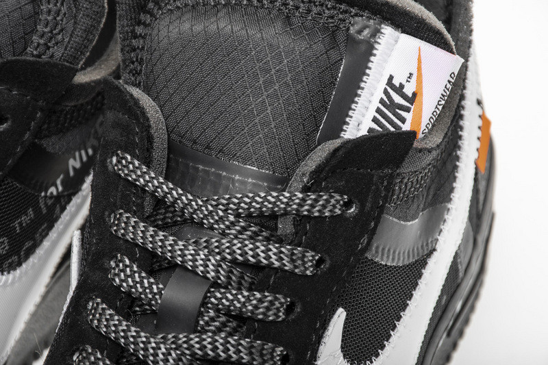 owt nike air force 1 low black ao4606-001