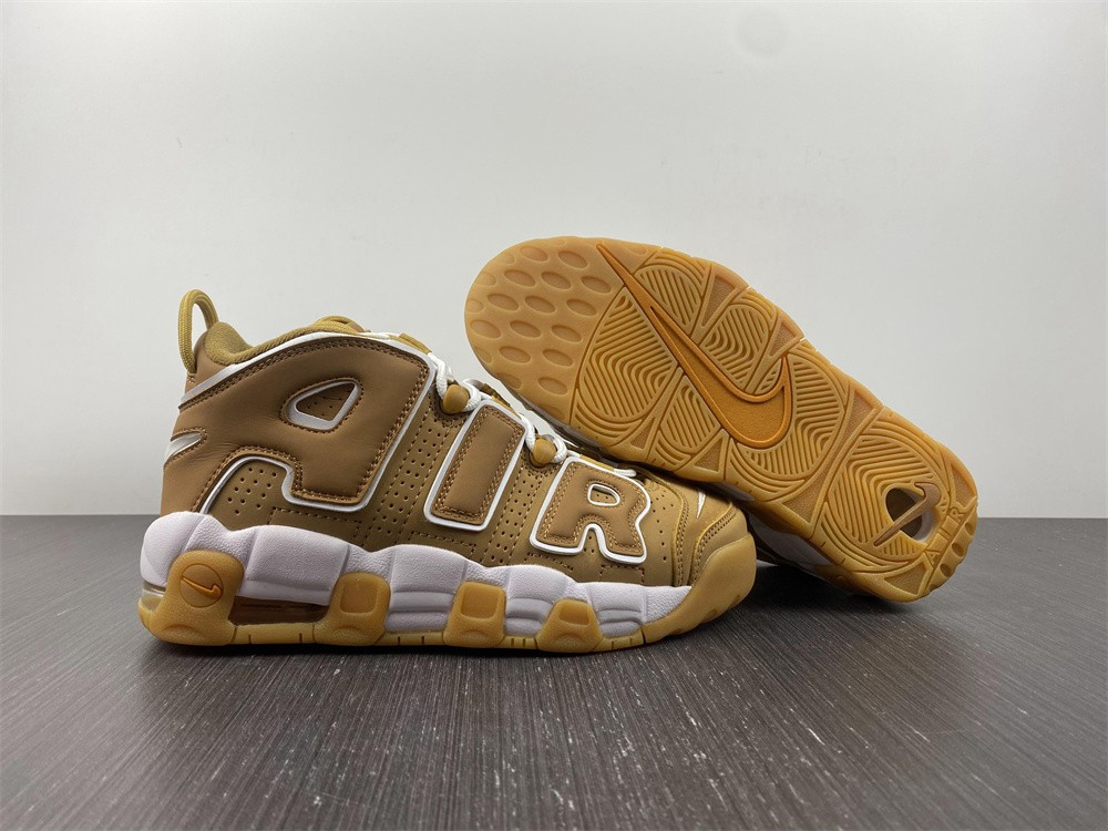 nike air more uptempo wheat (gs) - dq4713-700