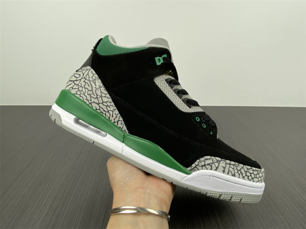 air jordan 3 pine green ct8532-030