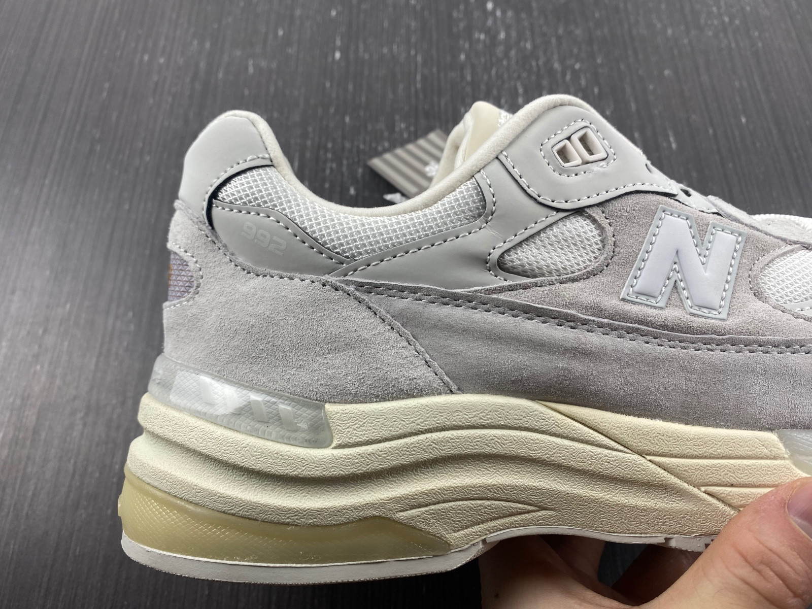 new balance 992 white silver / nimbus cloud m992md
