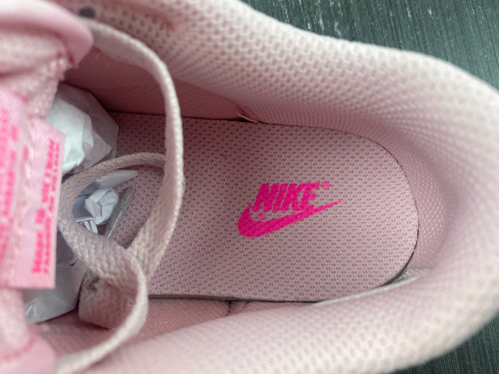 nike dunk low triple pink (ps) kids