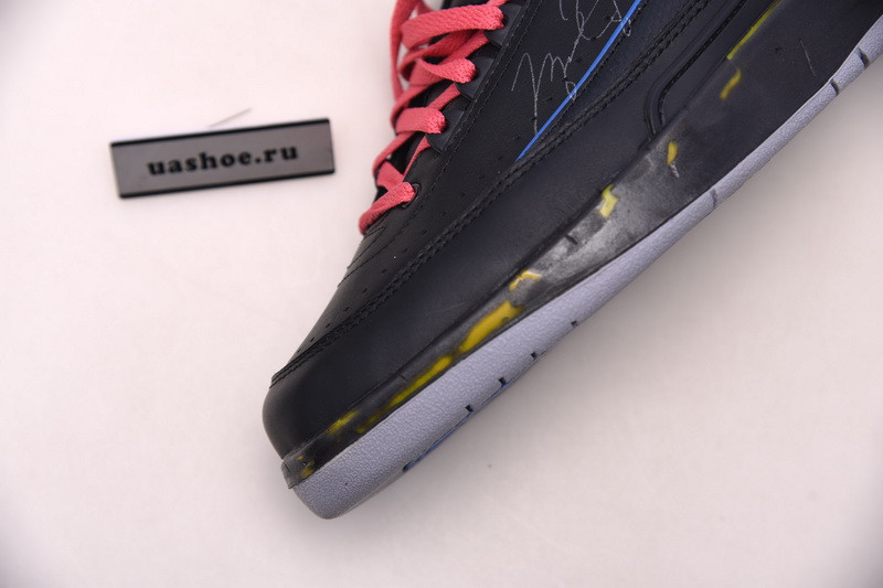 jordan 2 retro low sp owt black blue - dj4375-004