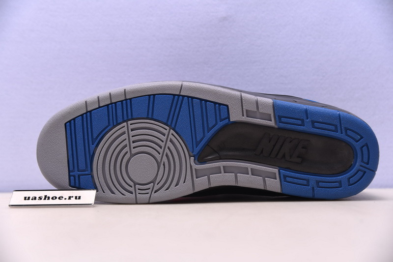 jordan 2 retro low sp owt black blue - dj4375-004