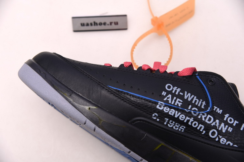 jordan 2 retro low sp owt black blue - dj4375-004