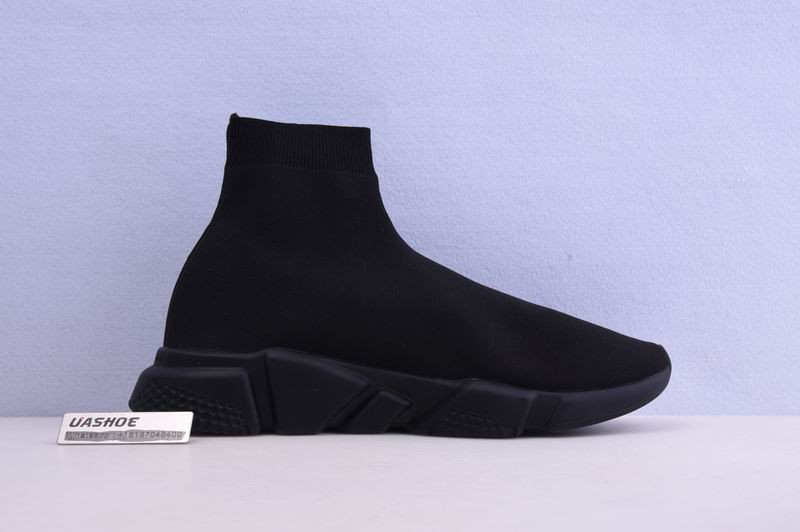 Ba*len*cia*ga speed trainer sneakers letter bottom