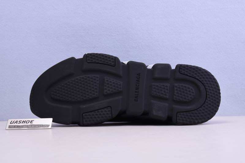 Ba*len*cia*ga speed trainer sneakers letter bottom