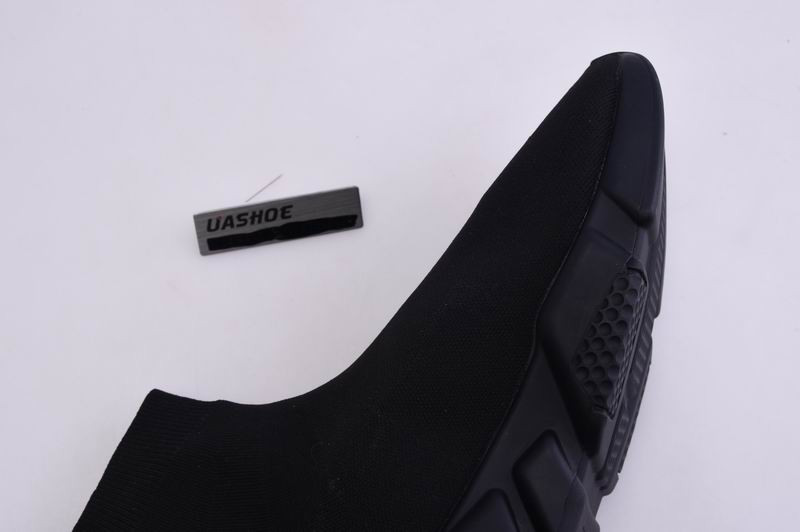 Ba*len*cia*ga speed trainer sneakers letter bottom