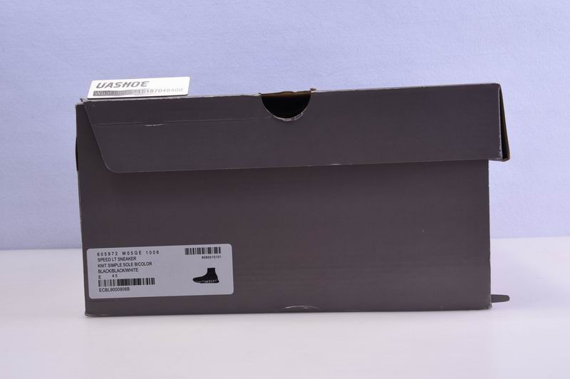 Ba*len*cia*ga speed trainer sneakers letter bottom