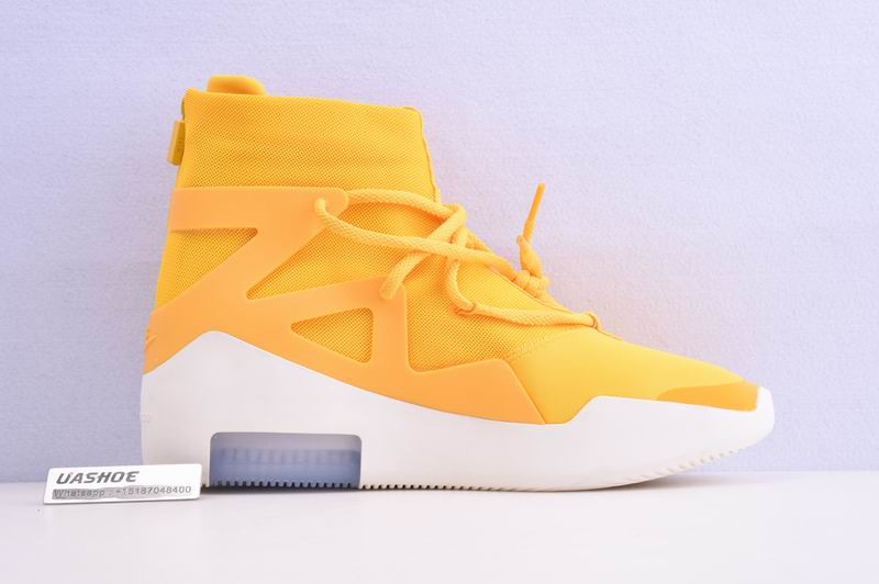 nike air fear of god 1 yellow ar4237-700