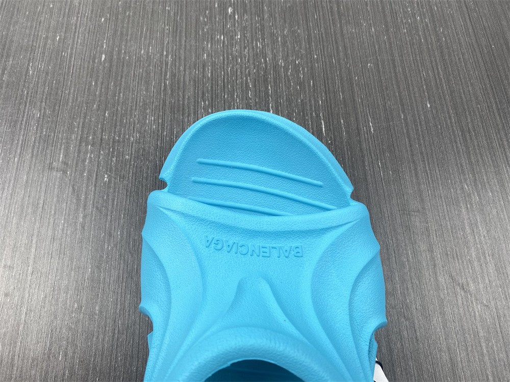 Ba*len*cia*ga mold slide sandal lake blue