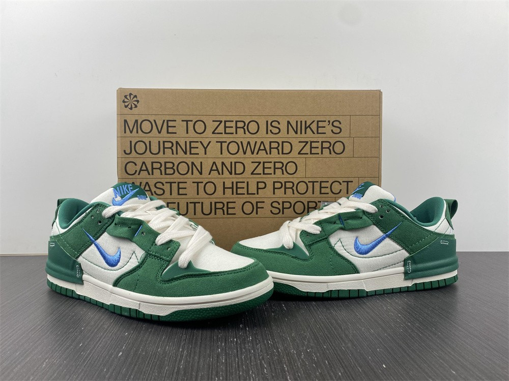 nike dunk low disrupt 2 phantom university blue (w) dh4402-001