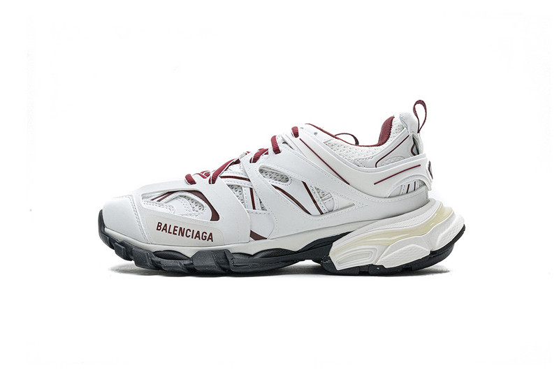 Ba*len*cia*ga track white with red line