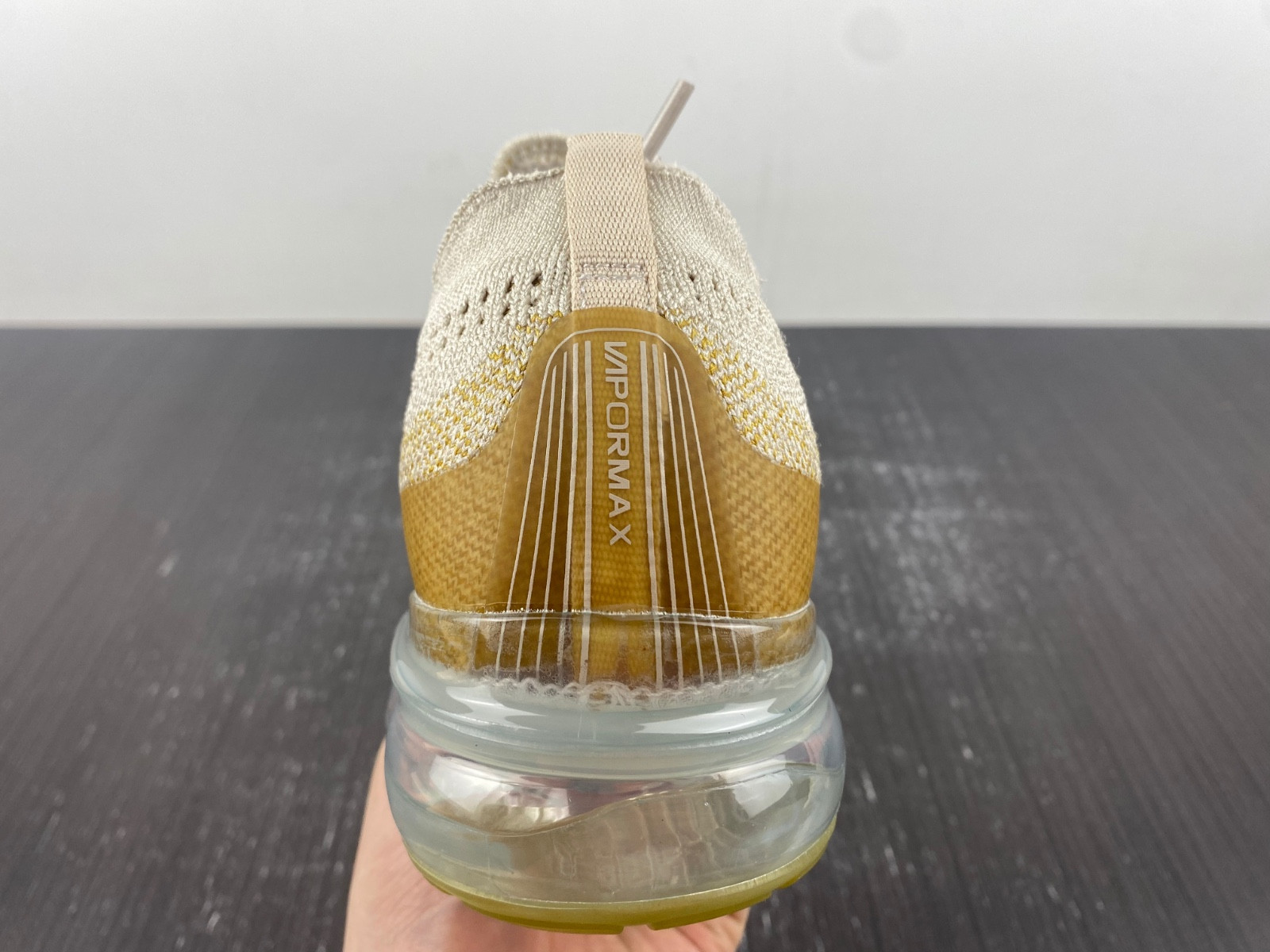 nike air vapormax 2023 flyknit tan dv1678-100