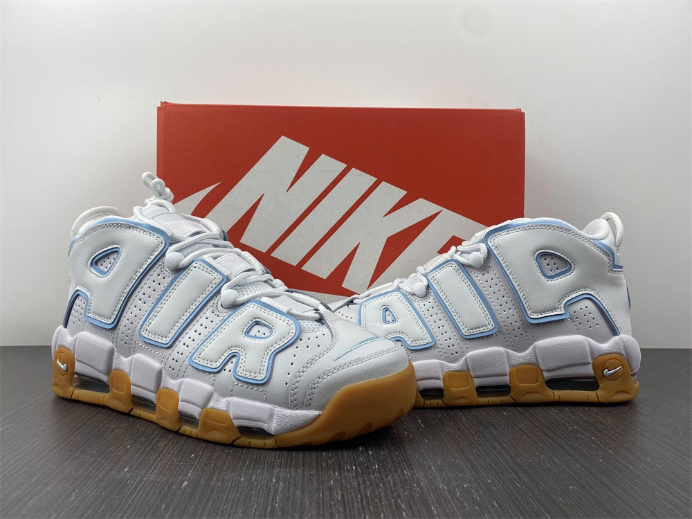 nike air more uptempo white aqua gum (gs) - 415082-107