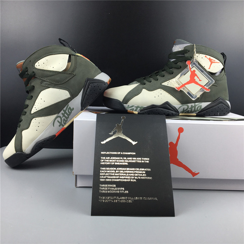 patta x air jordan 7 retro sp