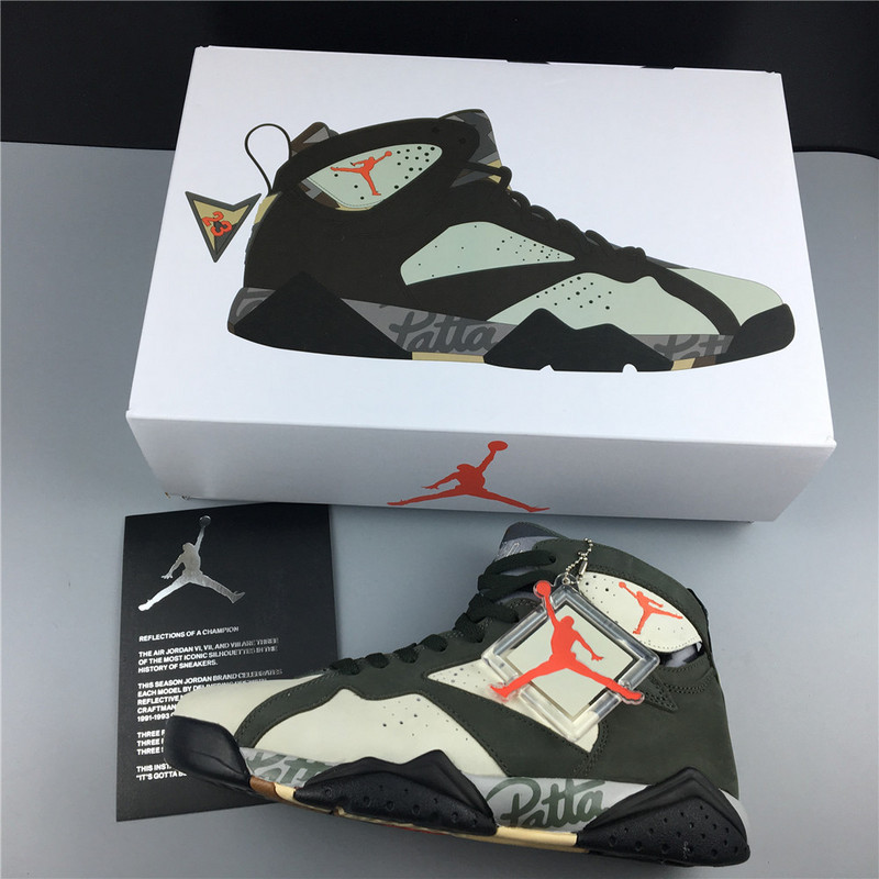 patta x air jordan 7 retro sp
