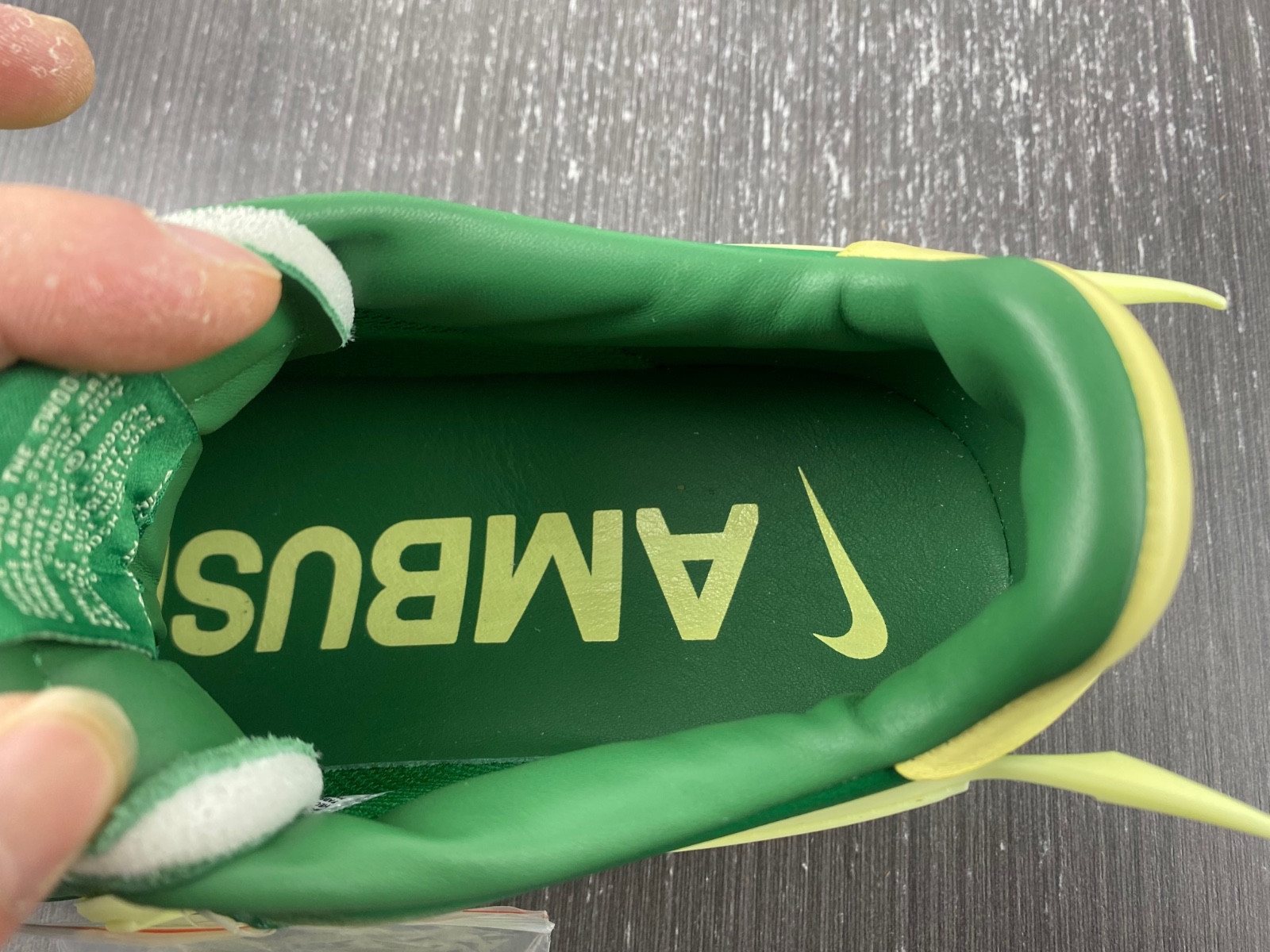 nike air force 1 low sp ambush pine green - dv3464-300