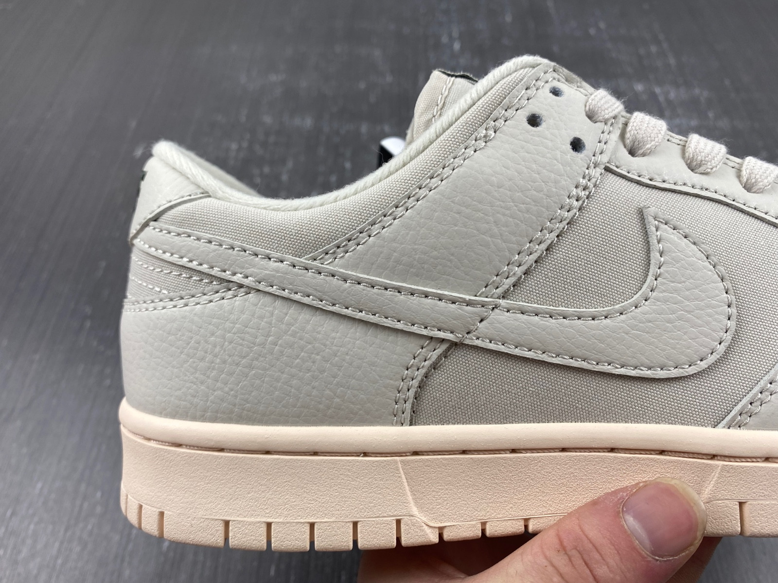 nike dunk low premium light orewood brown men