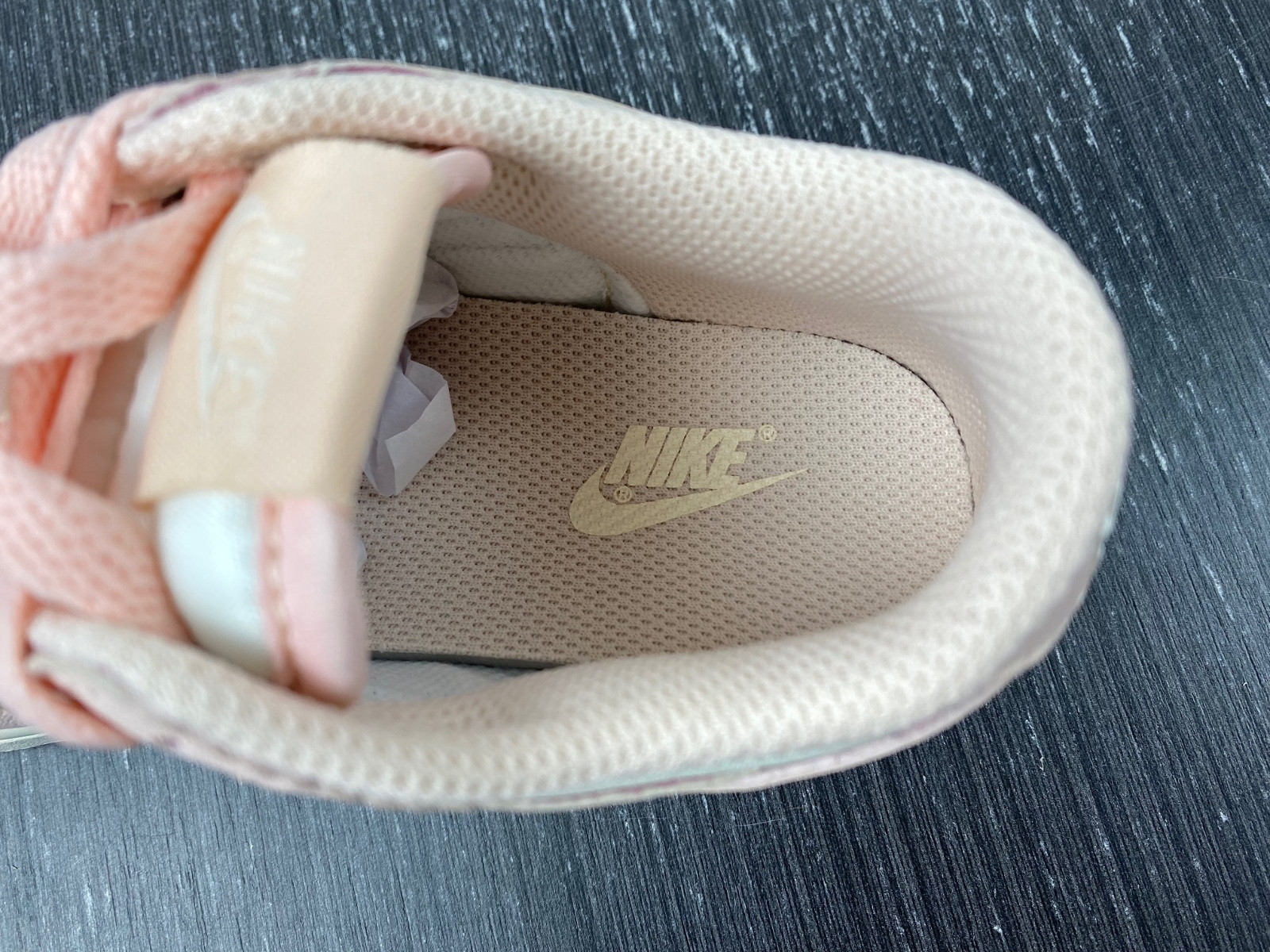 nike dunk low sp orange pearl (ps) kids
