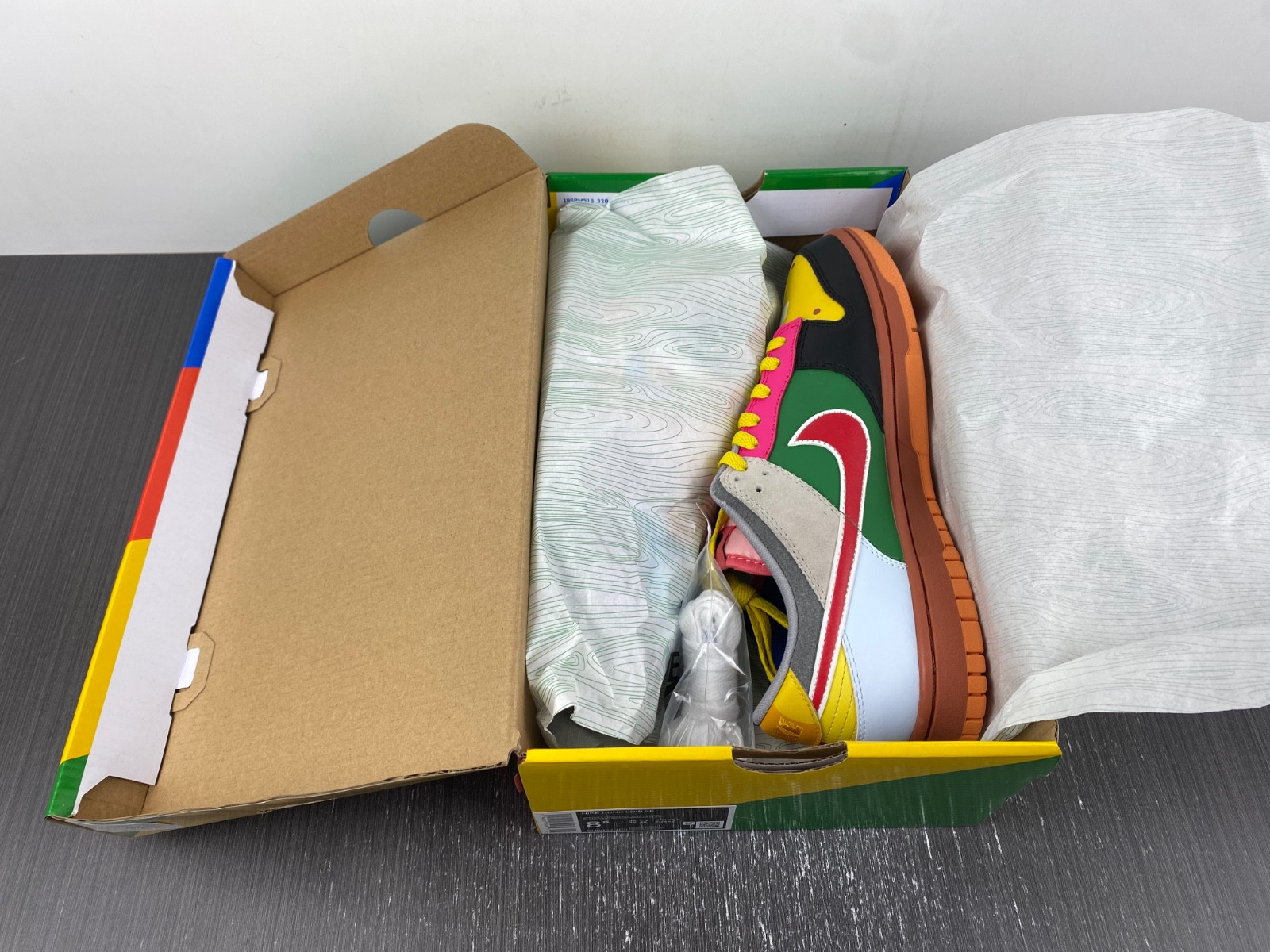 nike dunk low "what the super mario"
