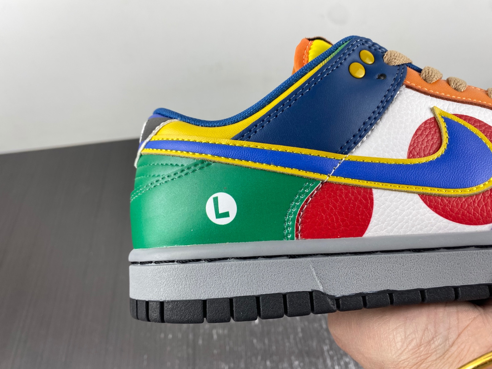 nike dunk low "what the super mario"