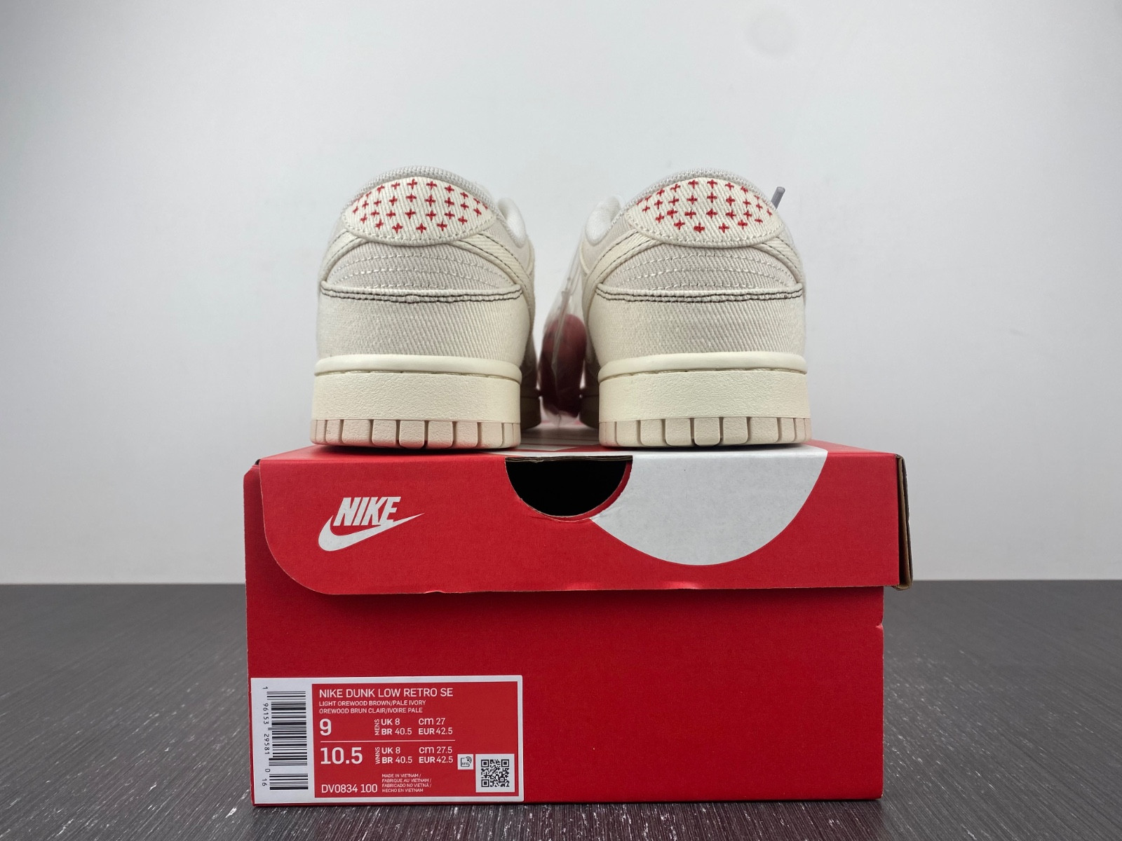 nike dunk low light orewood brown dv0834-100
