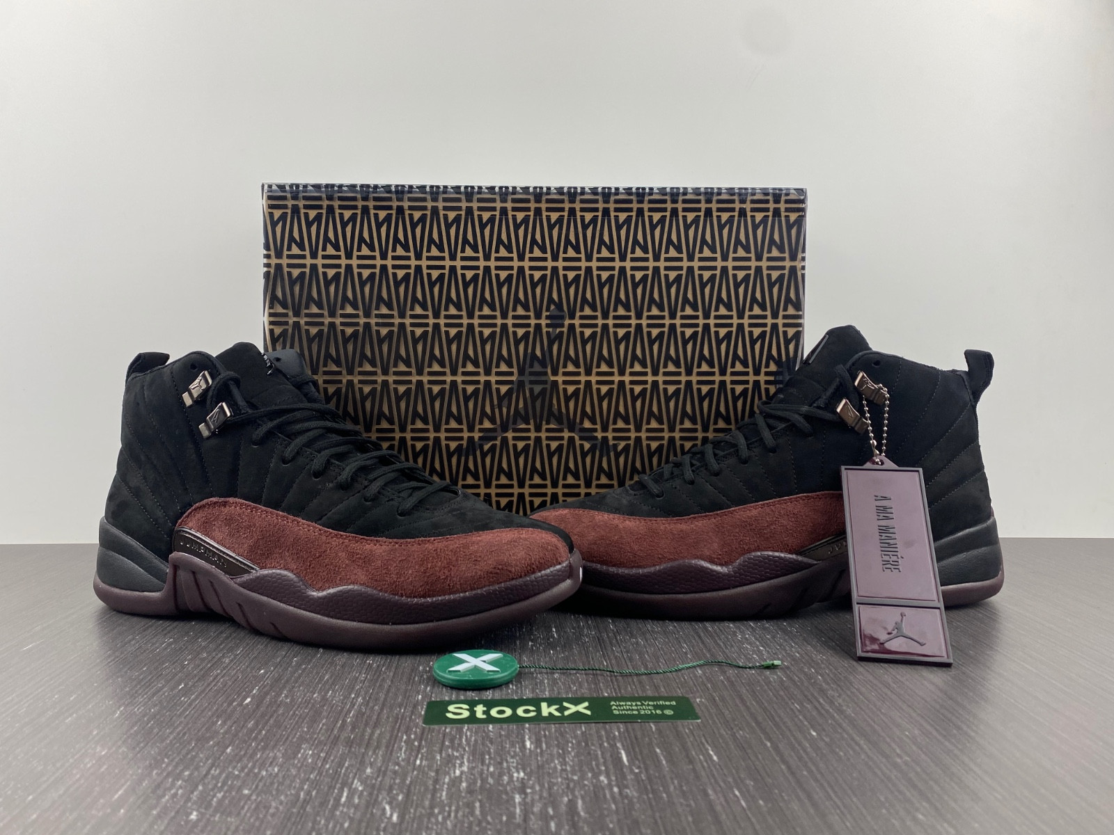jordan 12 retro a ma maniére black - dv6989-001