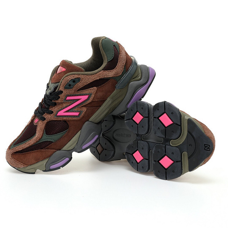 new balance 9060"burgundy/brown"