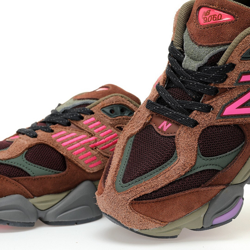 new balance 9060"burgundy/brown"