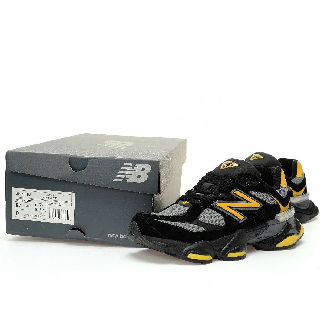 new balance 9060 black yellow